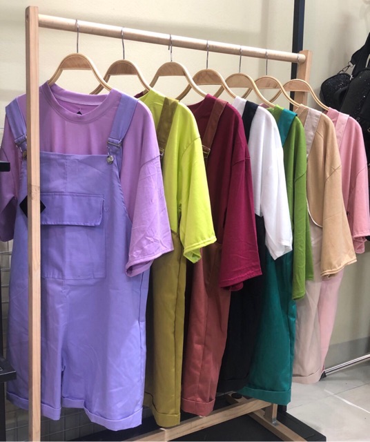 Quần sooc yếm kaki full 7 màu sẵn kho QQ32 | BigBuy360 - bigbuy360.vn