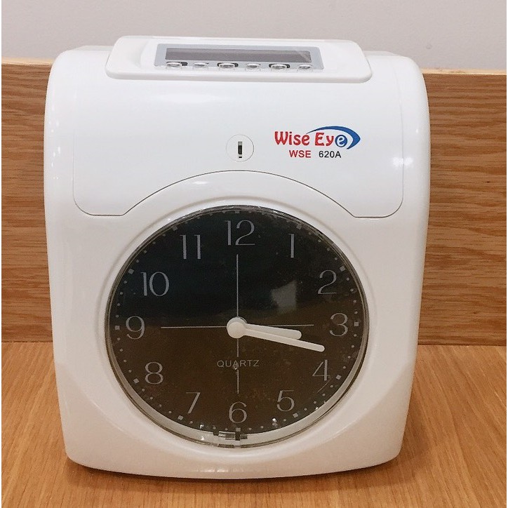 Máy chấm công thẻ giấy Wise Eye WSE-620A - Tặng 200 thẻ giấy