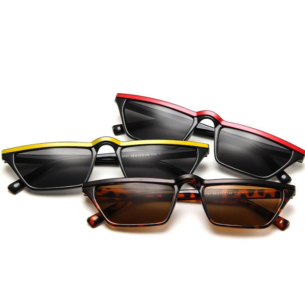 TWINKLE Kính Mát Gọng Vuông Chống Bức Xạ Chống Bức Xạ Phong Cách Hàn Quốc Cho Nam Và Nữ