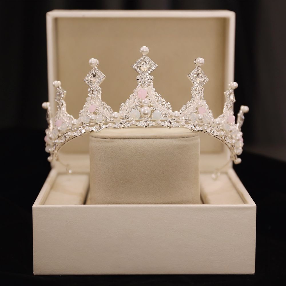 Vương Miện Công Chúa 18 Tuổi Màu Đen Cài Tóc Dành Cho Cô Dâu