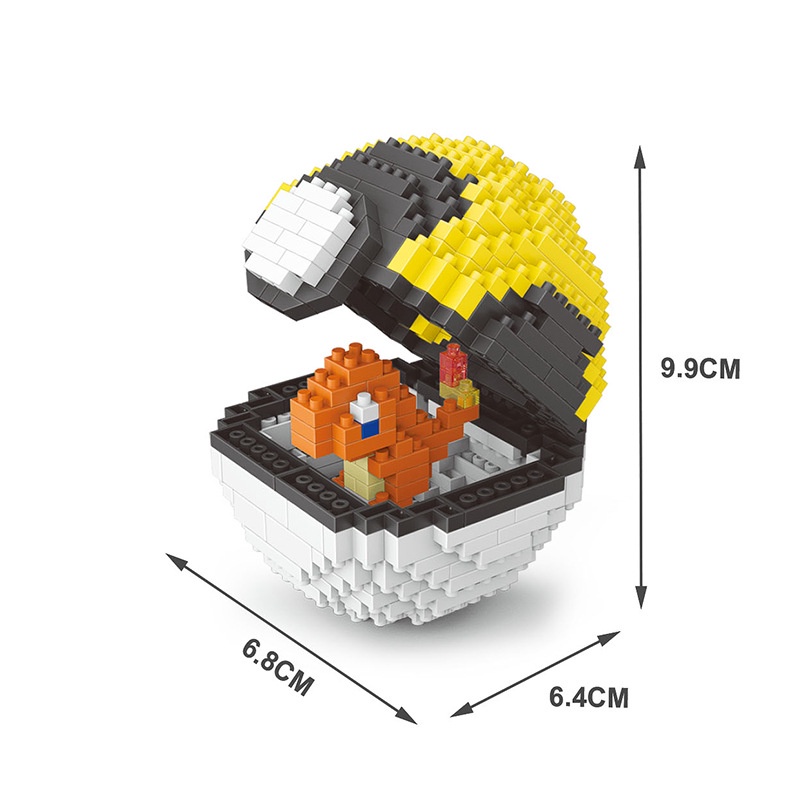 Bộ Đồ Chơi Xếp Hình Pokemon Độc Đáo Dành Cho Trẻ Em