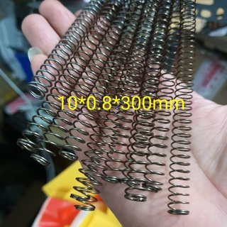 [50 cái] Lò xo nén đường kính ngoài 10mm, dài 300mm
