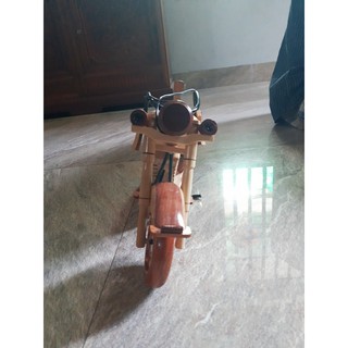 Mô Hình Xe Máy Bằng Gỗ
