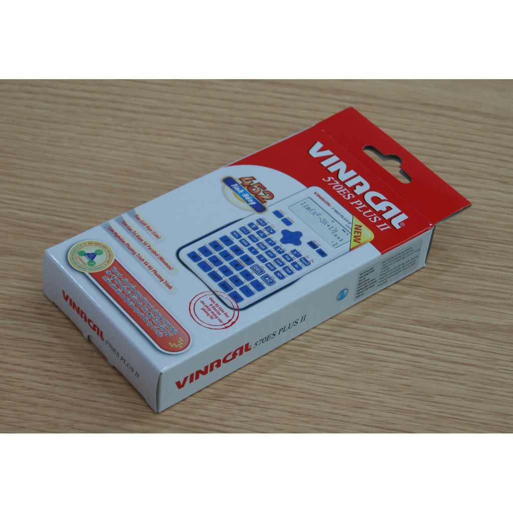 [Cảnh báo] Máy tính Vinacal 570ES Plus II-Màu xanh da trời