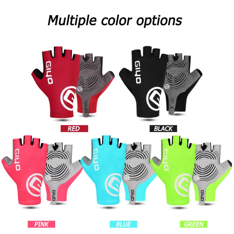 Găng Tay Thể Thao Nửa Ngón Chống Trượt GIYO