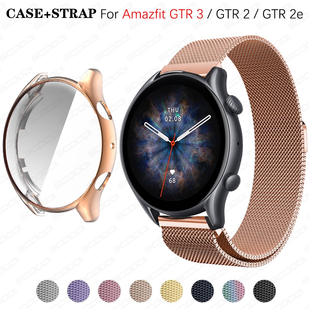 Ốp Bảo Vệ Mặt Đồng Hồ Thông Minh Xiaomi Amazfit GTR 3 2 2e