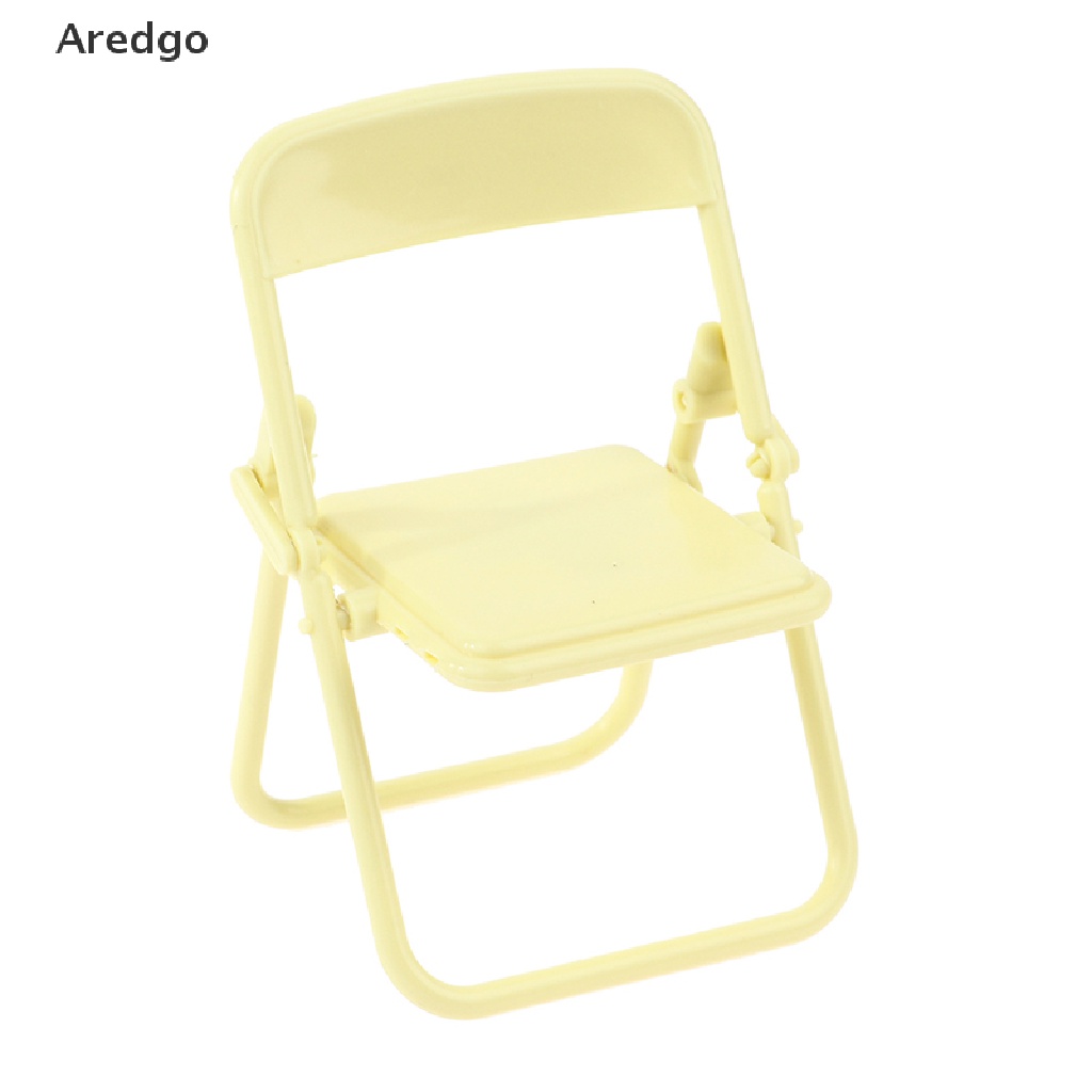 1 ghế xếp mini 1:12 trang trí nhà búp bê