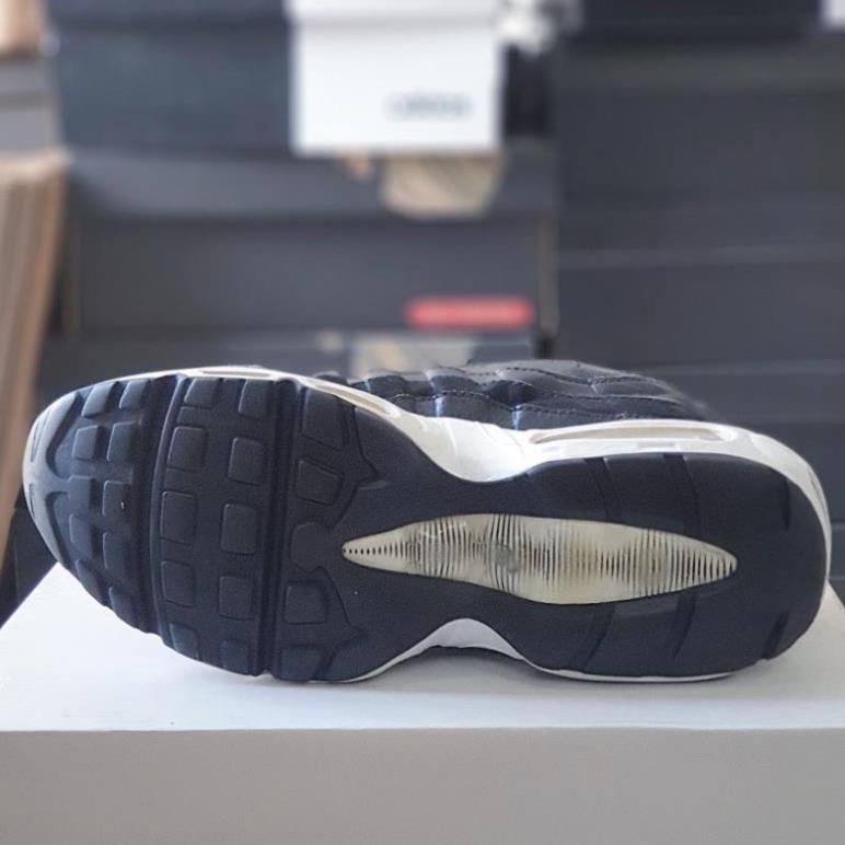Giày NIKE AIR MAX 95 black white, size 39, real 2hand -ju2 ! #