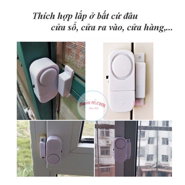 Chuông chống trộm mini gắn cửa thông minh 01125 Buôn Rẻ