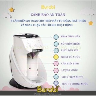 Máy pha sữa Burabi