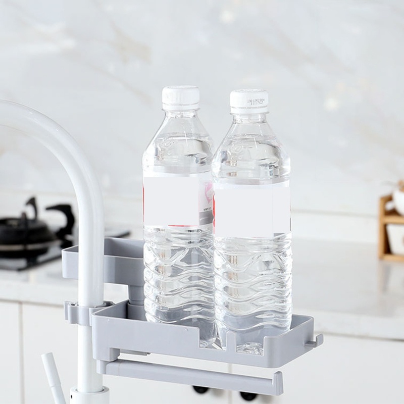 Giá Đỡ Bọt Biển Rửa Chén Màu Xanh Dương / Xám Nhạt Tiện Dụng Cho