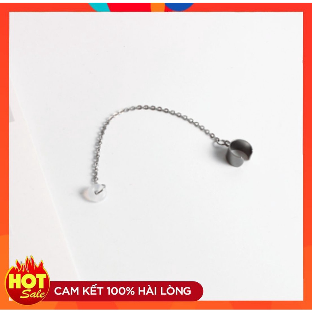[HOT] BÔNG TAI KHUYÊN TAI UNISEX MÓC GIỮ TAI NGHE ĐIỆN THOẠI THỜI TRANG CÁ TÍNH HÀN QUỐC 221BT034