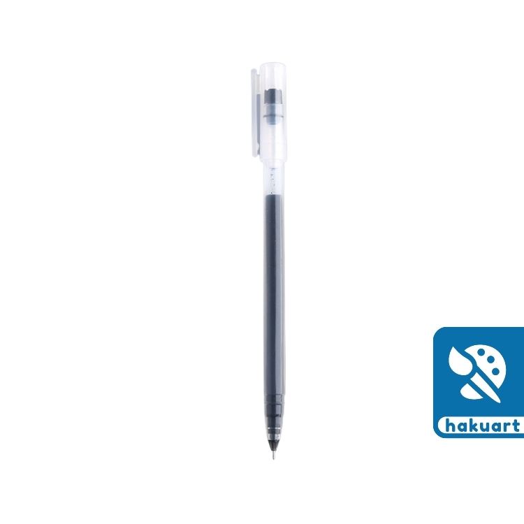 Bút Gel Đầu Kim 0.5mm Mực Đen - Văn phòng phẩm Haku
