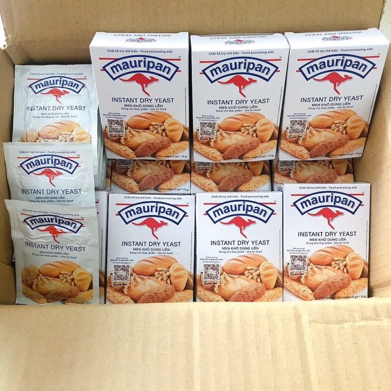 Men Nở,Men Khô Mauripan gói 10g