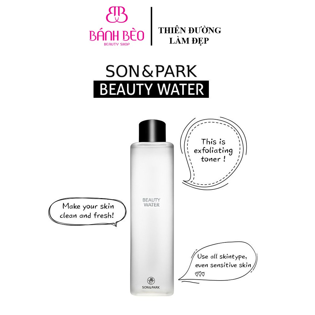 Nước Thần Làm Đẹp Da Son&amp;Park Beauty Water (340ml)