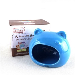 Nhà ngủ sứ cho bear⚡️⚡️free ship⚡️⚡️ dành cho hamster, sóc, bọ
