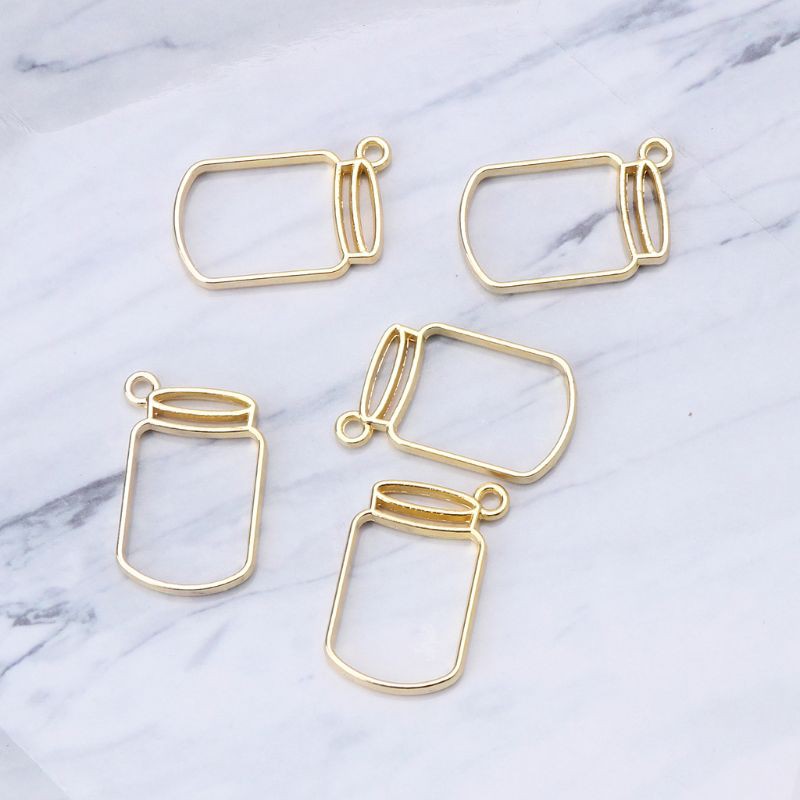 5 mặt dây chuyền hợp kim hình bình sữa xinh xắn