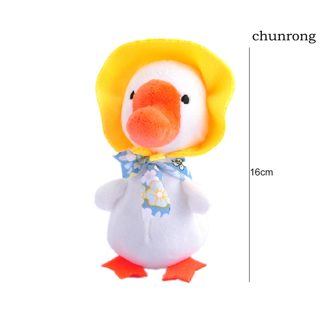 Cr Móc Khóa Vịt Nhồi Bông Dễ Thương
