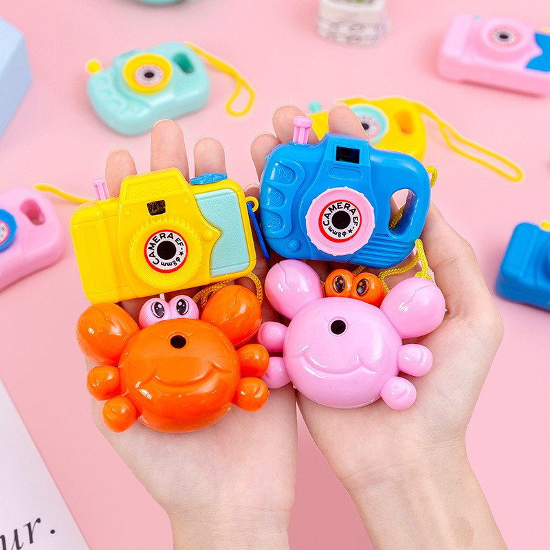 Đồ chơi máy ảnh mini hình thù đáng yêu nhiều hình ảnh sinh động cho bé khám phá KingKids