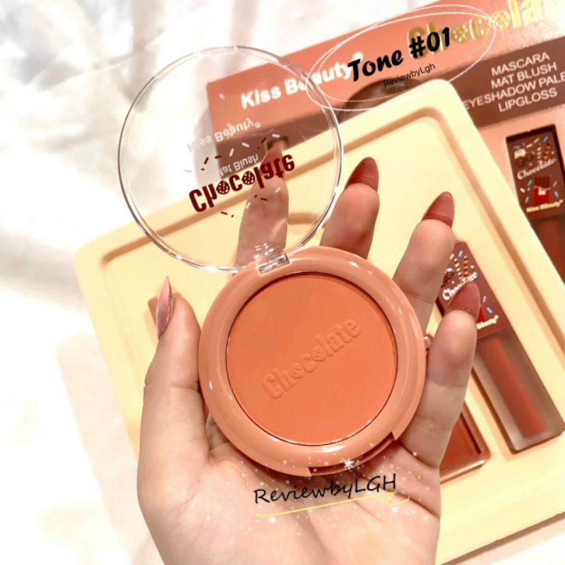 Set make up- Nội Địa Trung - Kissbeauty Choclate 4 món | BigBuy360 - bigbuy360.vn