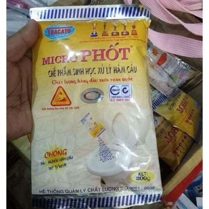 BỘT THÔNG TẮC BỂ PHỐT 300G