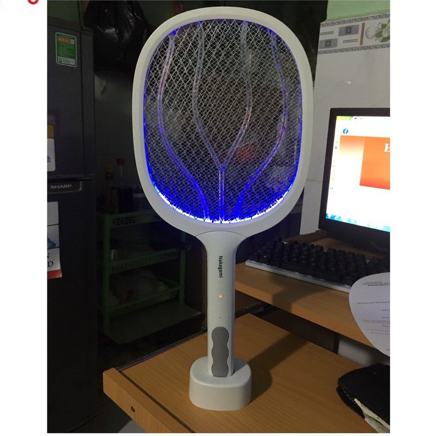 Vợt Muỗi Thông Minh 4.0 Tự động diệt muỗi chính hãng nakagami