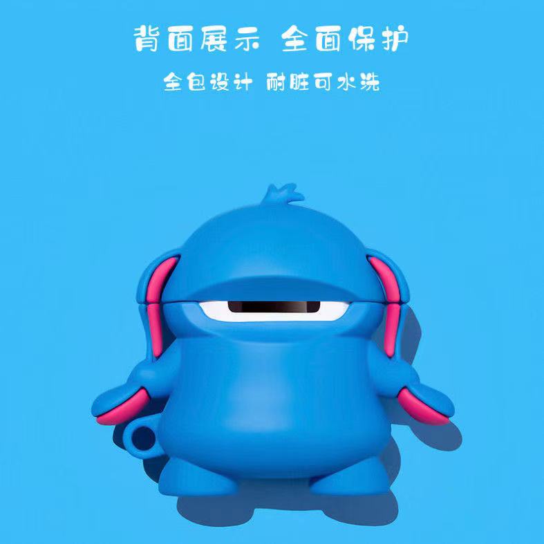 Vỏ Bảo Vệ Hộp Sạc Tai Nghe Airpods 1/2 pro Hình Stitch Disney Dễ Thương