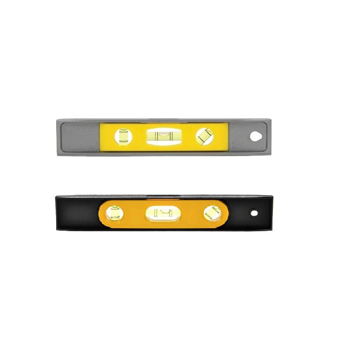 Thước thủy có từ 9 inch/225 mm STANLEY model STHT42264 (nhựa) và STHT42465-8 (kim loại)