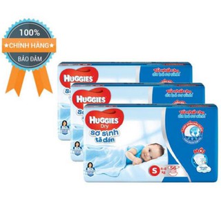 Bỉm - Tã Dán Huggies Size S 56 Miếng Dành Cho Trẻ (4-8Kg)