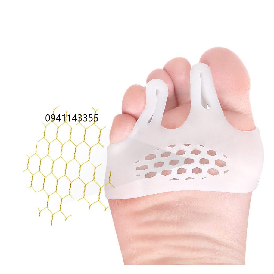 Lót giày Silicon tách cố định ngón chân Envysleep giảm đau bunions - Bộ 2 cái