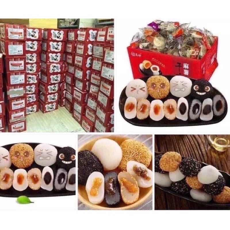 THÙNG 2KG BÁNH MOCHI ĐÀI LOAN 2 CÔ GÁI [ Date luôn Mới ]