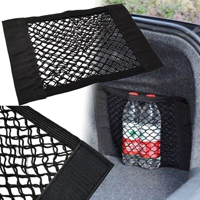 Túi lưới để đồ- dán lưng ghế xe hơi (PK168) Túi lưới đựng đồ ô tô
