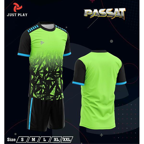 Bộ quần áo đá banh Passat của Justplay - vải mè cao cấp,thoáng và thấm hút mồ hôi-hàng phân phối chính hãng