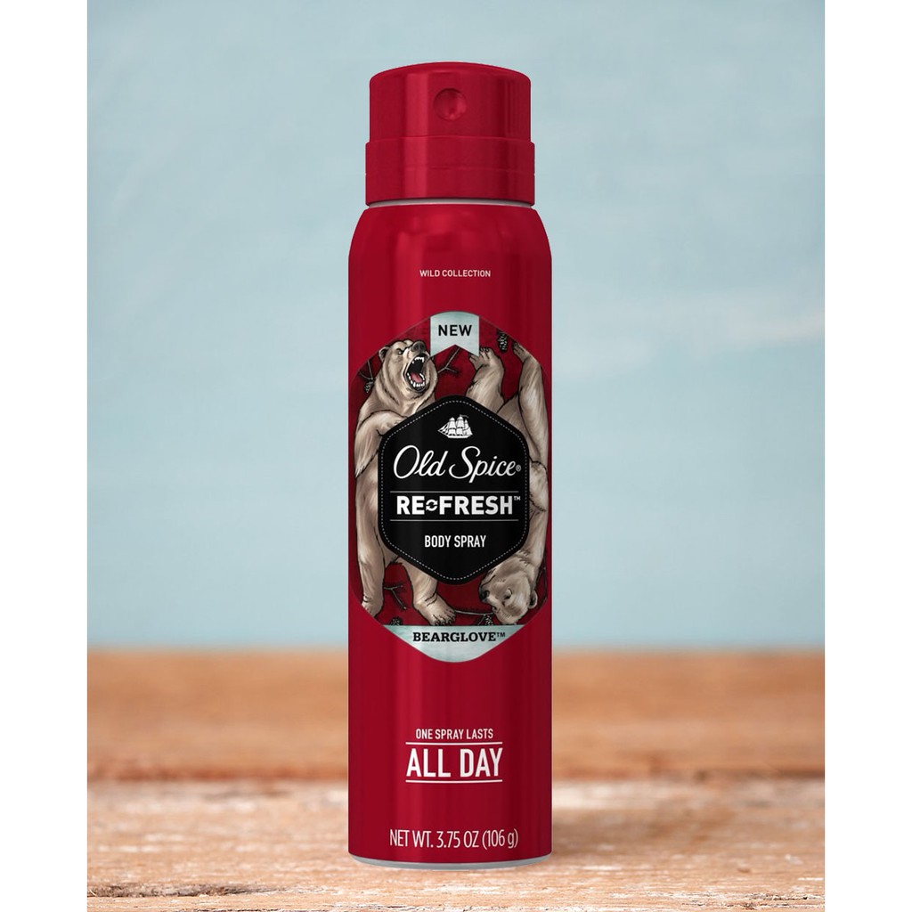 Xịt Khử Mùi Old Spice Bearglove 106g | BigBuy360 - bigbuy360.vn
