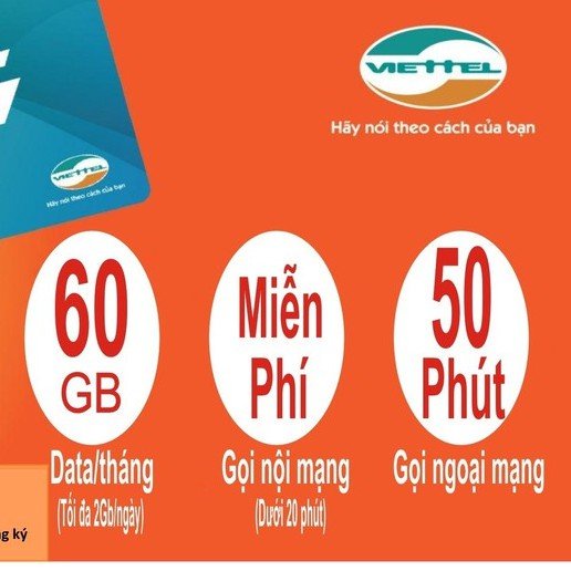 Sim V120 Viettel - Gói Lớn Hơn Cả V90