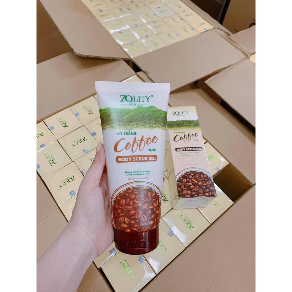 TẨY TẾ BÀO CHẾT  Cofee ZOLEY 300ML ( HÀNG CHÍNH HÃNG)