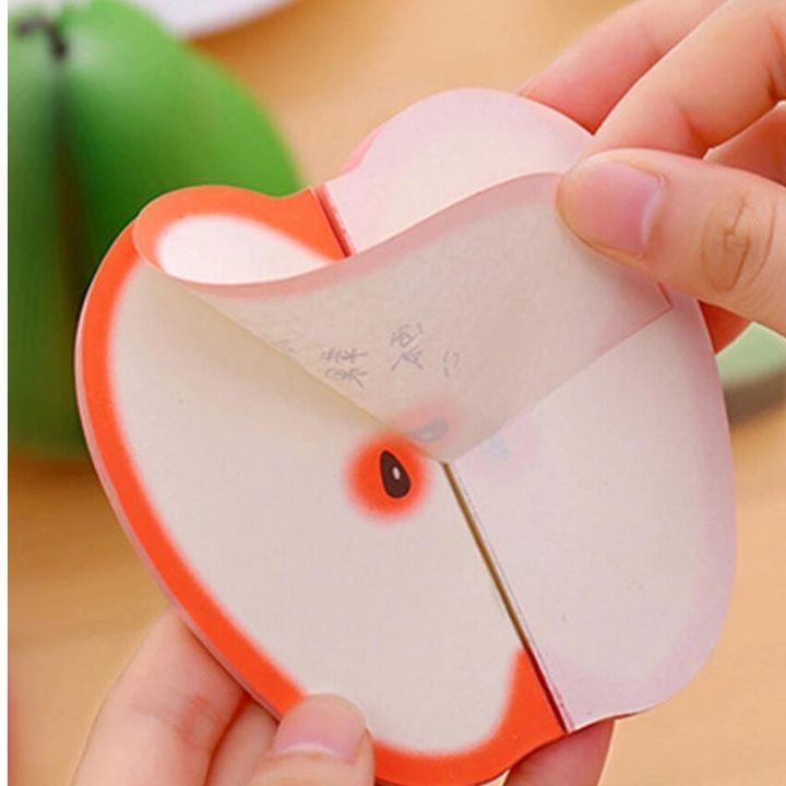 Giấy Ghi Chú - Giấy Note Cute Hình Hoa Quả Đáng Yêu Cho Học Sinh , Sinh Viên