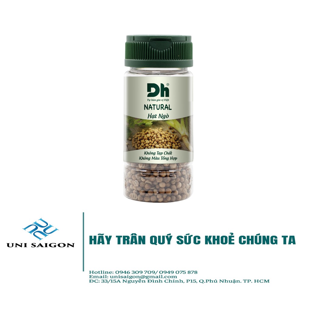 Natural Hạt Ngò- Thương hiệu DH Foods