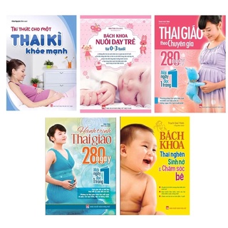 Sách: combo cẩm nang thiết yếu dành cho bà bầu - tái bản