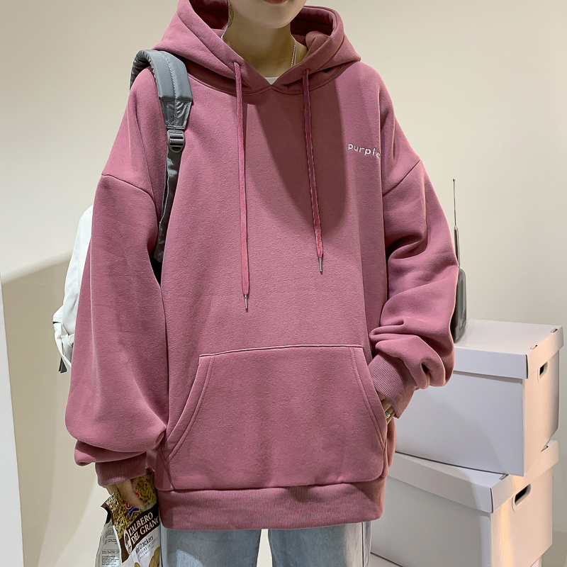 Áo khoác hoodie tay dài phong cách Hàn Quốc thời trang cho nam 5 màu tùy chọn cỡ M-5XL | BigBuy360 - bigbuy360.vn