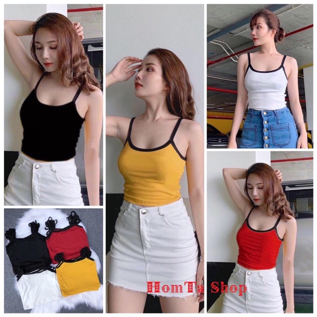 Áo Hai Dây CRT trẻ trung | BigBuy360 - bigbuy360.vn