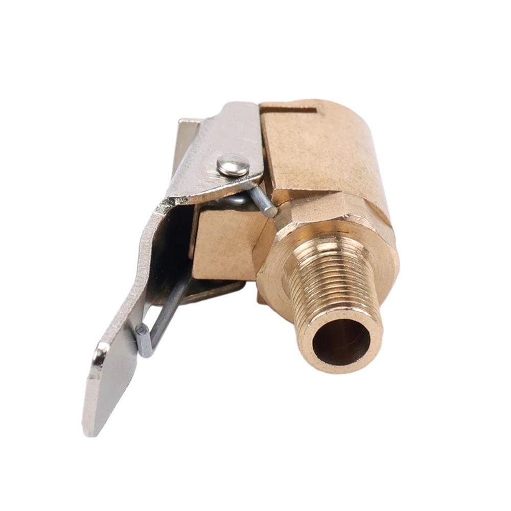 Đầu Kẹp Van Bơm Bánh Xe Hơi Bằng Đồng Thau 8mm Chuyên Dụng