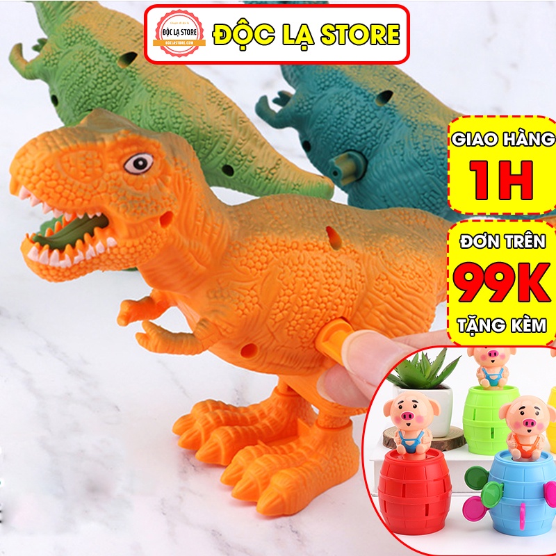 Đồ chơi khủng long bạo chúa cho bé trai vặn cót
