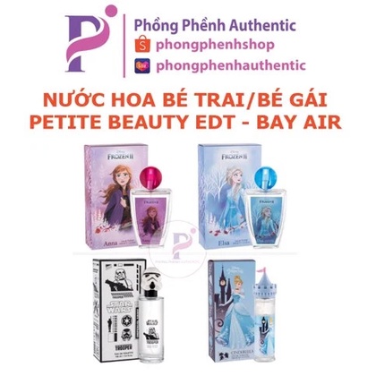 Nước hoa Trẻ Em Petite Beaute Disney EDT 100ml - Elsa , Anna , Starwar, Cinderella