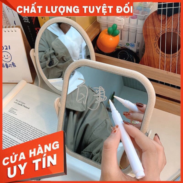 HH Gương Trang Điểm Lúa Mạch Cao Cấp