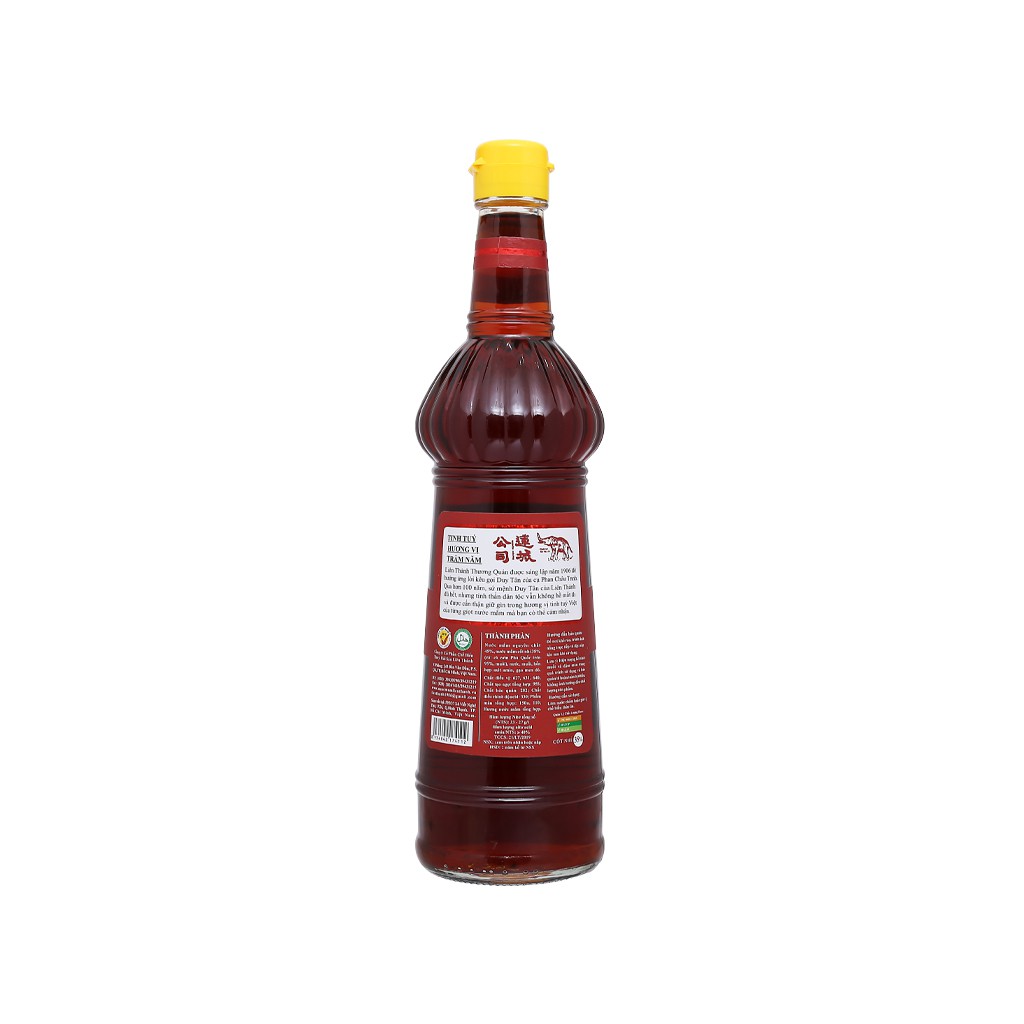 Nước mắm Liên Thành nhãn đồng 25 độ đạm chai 600ml