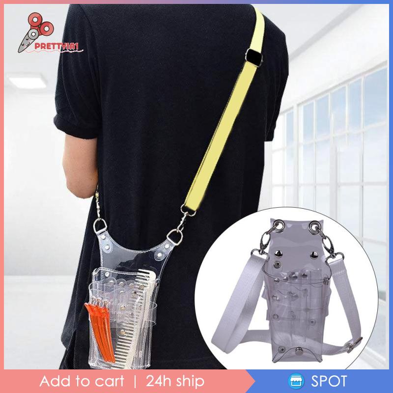 Thắt Lưng Kèm Túi Đựng Kéo Prettyia1 Chuyên Dụng Cho Salon Làm Tóc