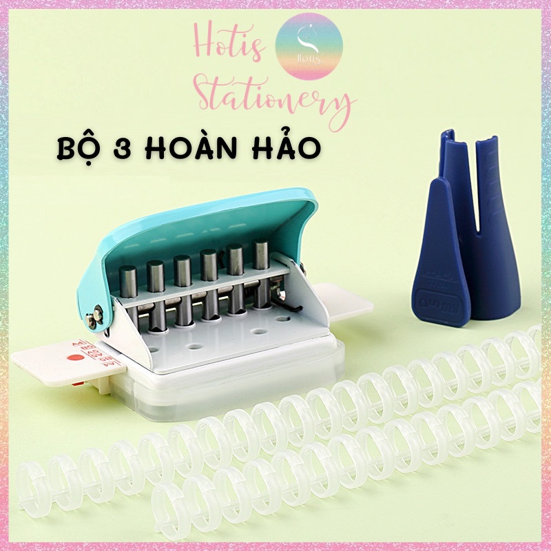 Dụng cụ đóng mở còng nhựa binder sổ gáy còng nhựa thao tác nhanh chóng