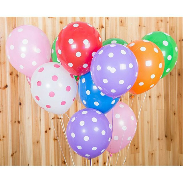 Combi 20 quả bóng chấm bi 12'