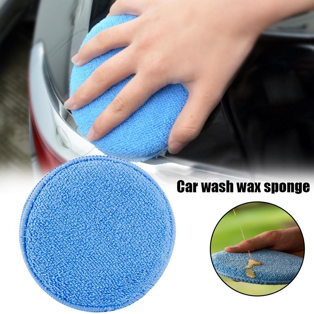 Miếng Bọt Biển Hình Tròn 5 Inch Dùng Để Lau Chùi Xe Hơi J9P5